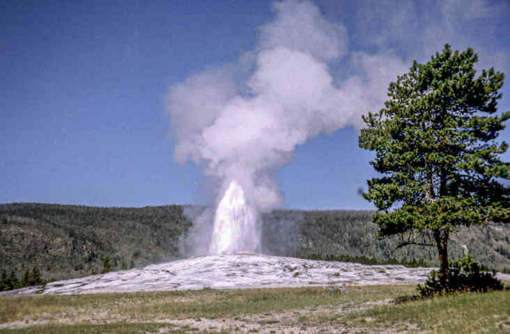 EEUU - Wyoming-Montana-Idaho 02 - parque nacional de Yellowstone - géiser Old Faithful .jpg